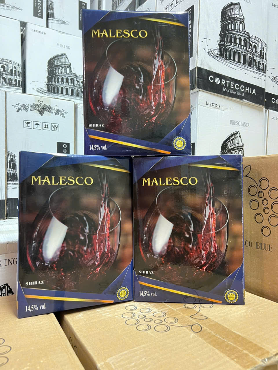 Vang Đỏ Úc Malesco Bịch 3 Lít 
